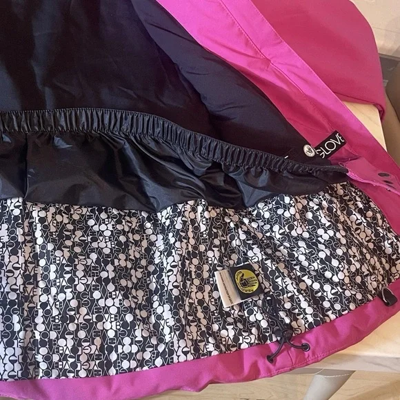 Body Glove Pink Hooded Insulated Jacket Women’s Small Zip Pockets - Picture 10 of 14